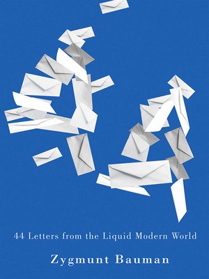 cover image of 44 Letters From the Liquid Modern World